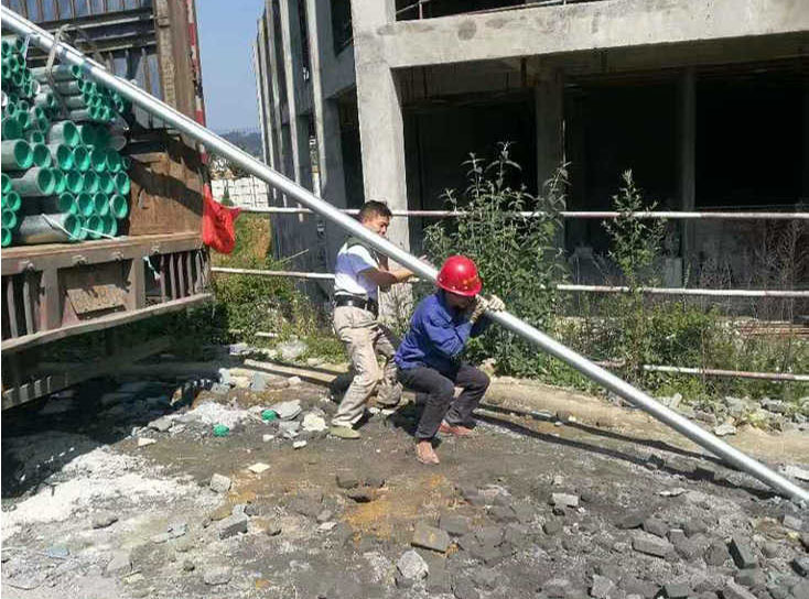 襯塑復(fù)合管道安裝